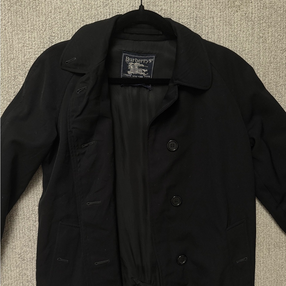 Burberry Black Trench Coat